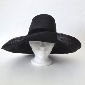 Vintage | Wide Brim Hat with Band Detail
